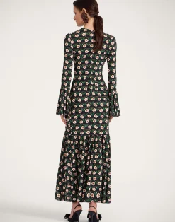 La DoubleJ Party Dressing<Alba DressMayfair Black in Flowy Jersey