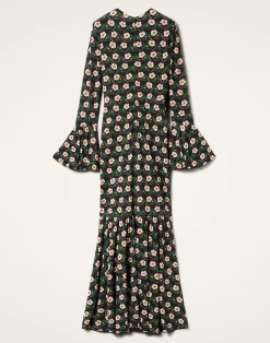 La DoubleJ Vestiti<Alba DressMayfair Black in Flowy Jersey