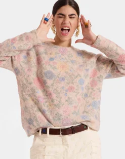 La DoubleJ Maglieria<All-In SweaterIvory in Woolmix