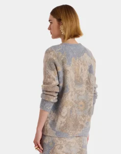 La DoubleJ Maglieria<All-In SweaterLight Blue in Woolmix