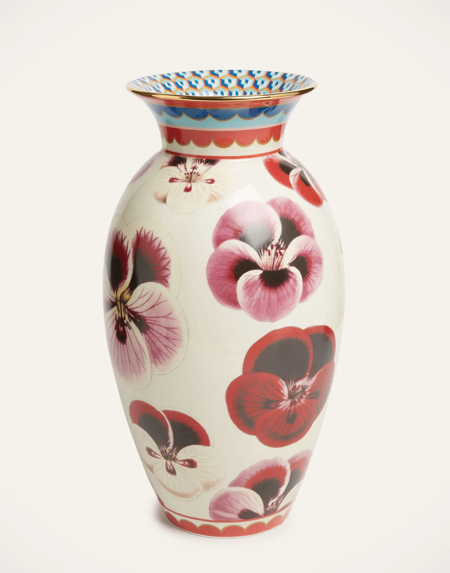 La DoubleJ Vasi|Home Décor<Amphora VasePansy in Porcelain