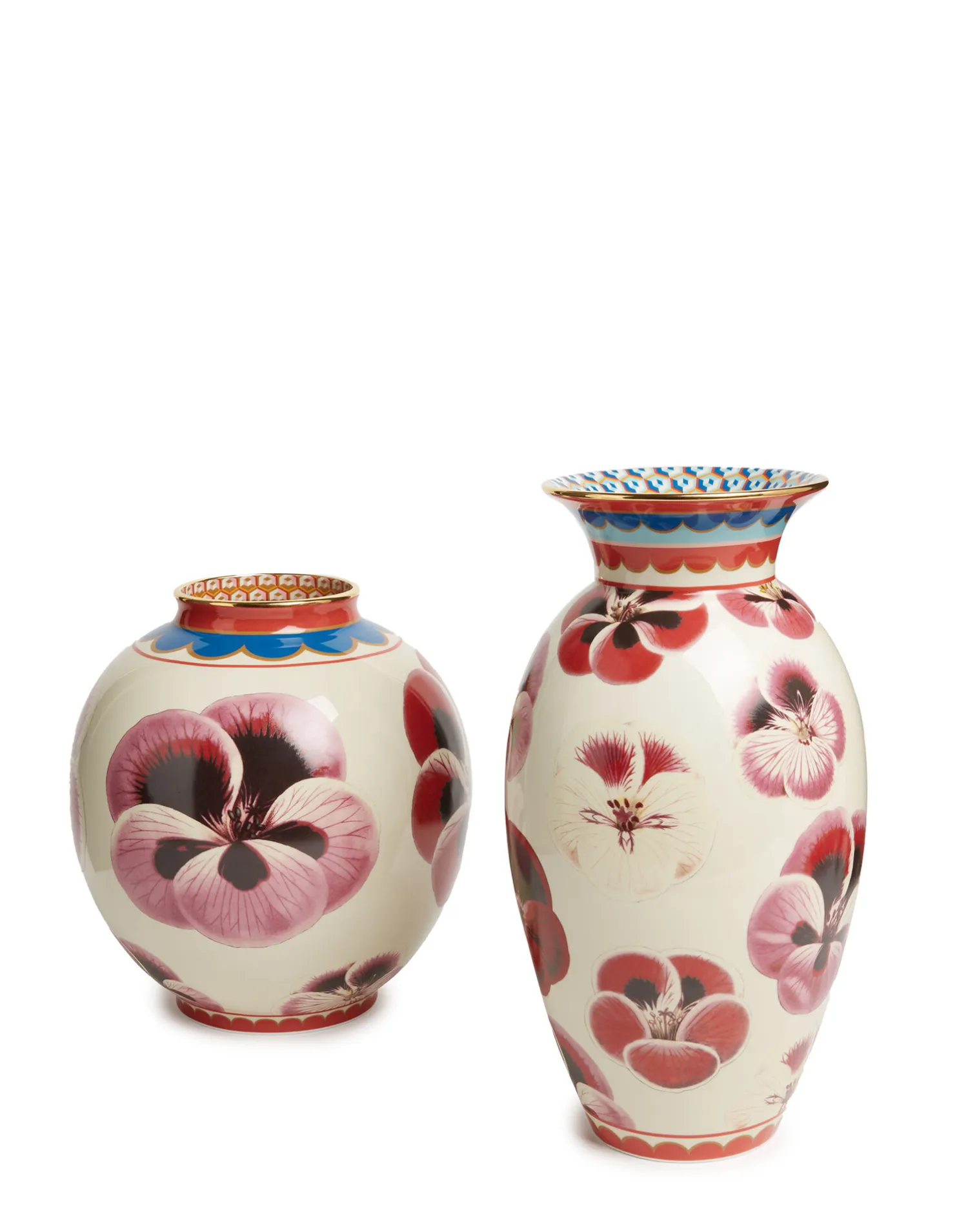La DoubleJ Vasi|Home Décor<Amphora VasePansy in Porcelain