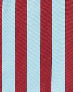 La DoubleJ Grembiuli|Tessili<ApronRiga Bordeaux - Azzurro in Cotton