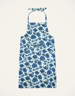 La DoubleJ Grembiuli|Tessili<ApronWildbird Blu in Cotton