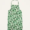 La DoubleJ Grembiuli|Tessili<ApronWildbird Verde in Cotton