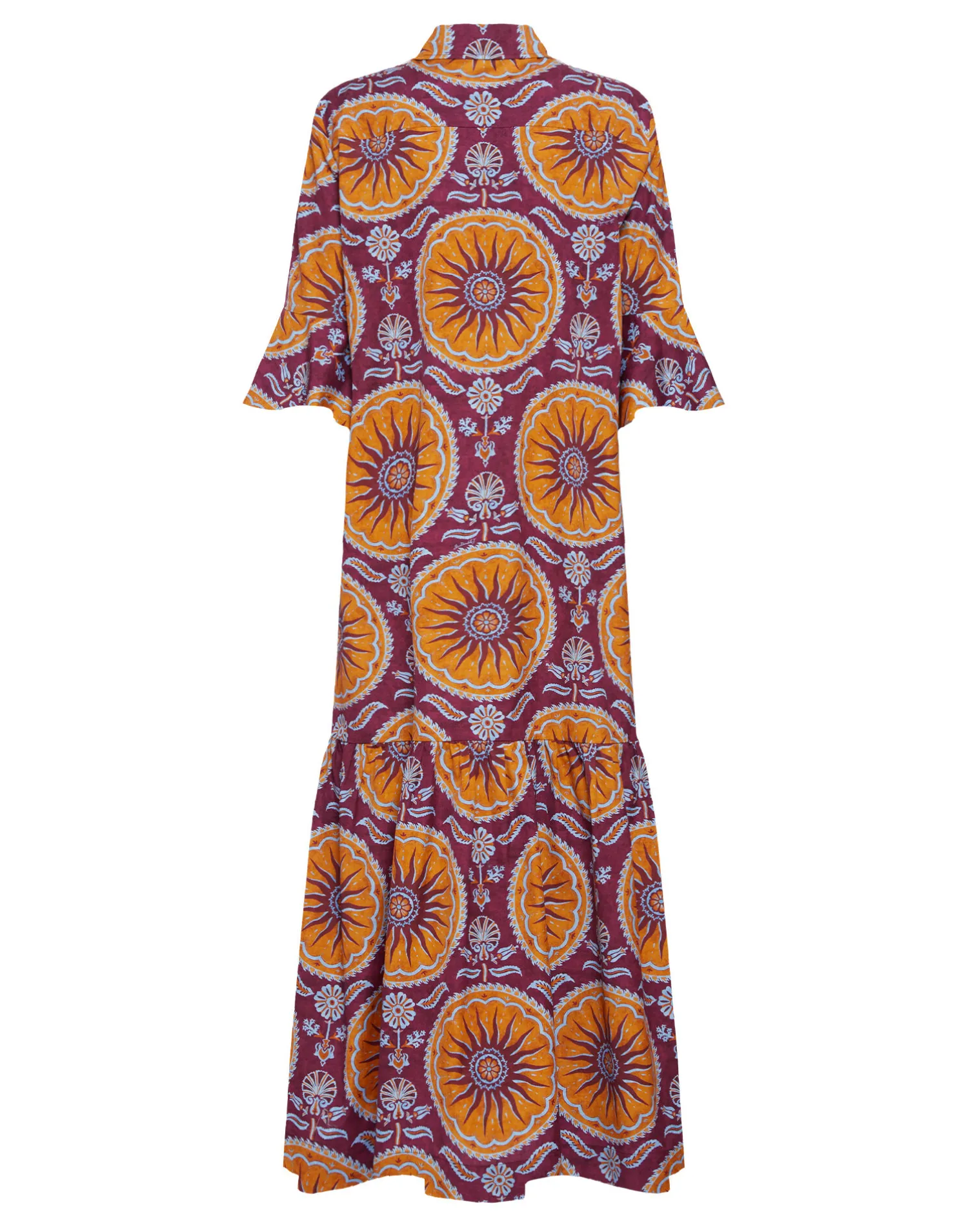 La DoubleJ Vestiti<Artemis DressSovereign Purple in Summer Poplin