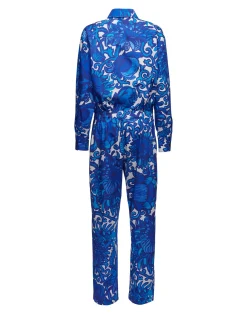 La DoubleJ Vestiti<Aviator JumpsuitAnemone in Summer Popeline