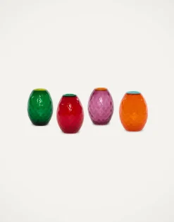 La DoubleJ Vasi|Home Décor<Baby Eggs Set Of 4Mixed in Murano Glass