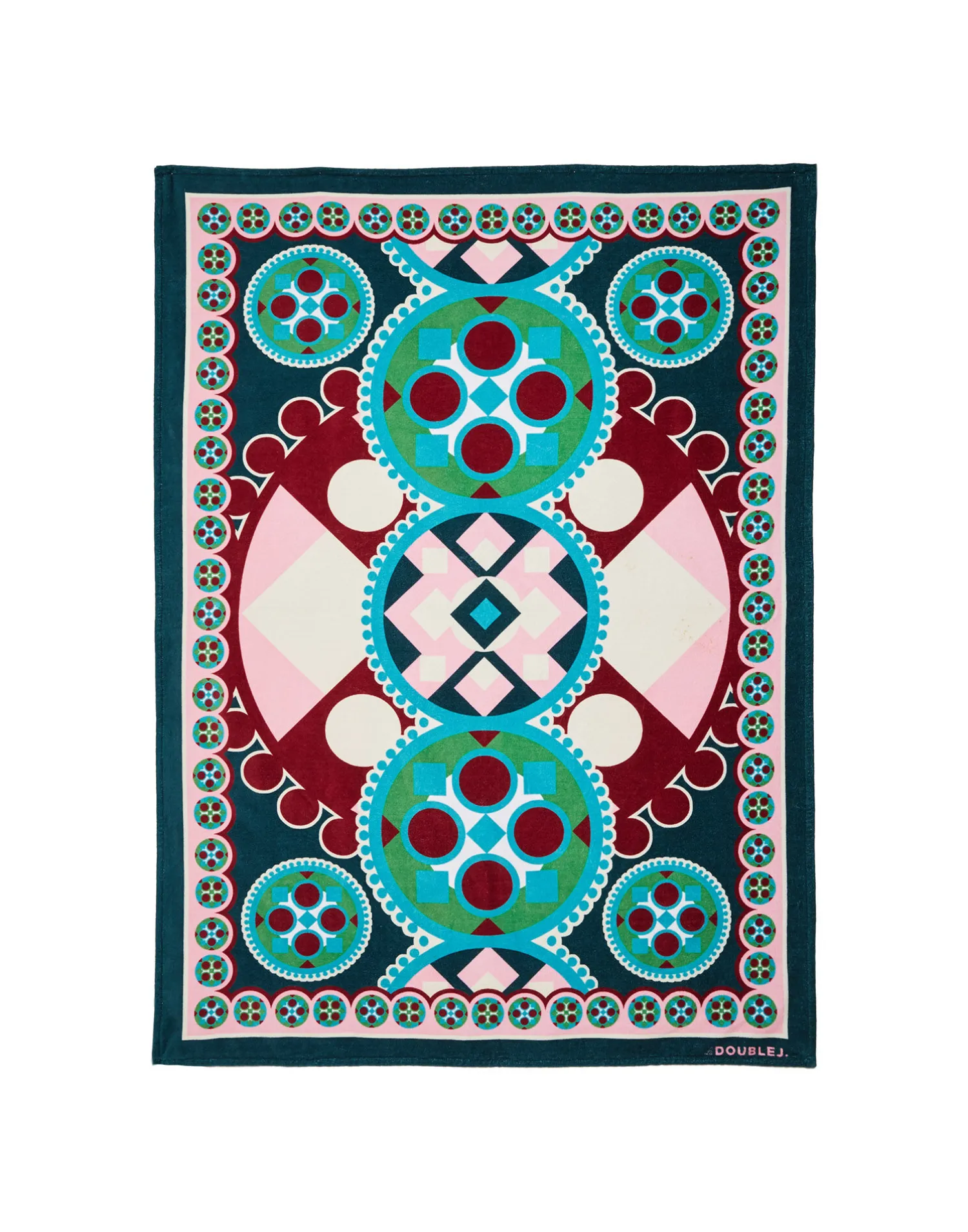 La DoubleJ Moda Mare<Beach Towels (95X150)Ruote Placée in Spugna