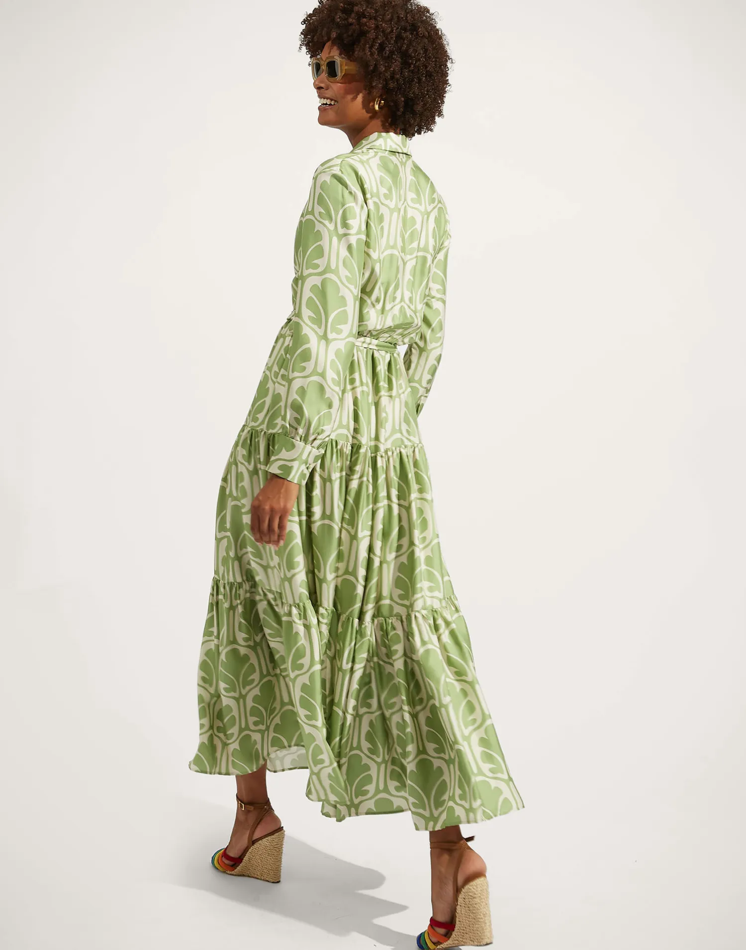 La DoubleJ Vestiti<Bellini DressGrove in Twill Silk