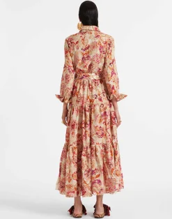 La DoubleJ Vestiti<Bellini DressHottie Cream in Embroidered Organza