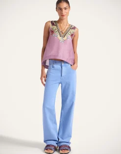La DoubleJ Denim|Pantaloni E Shorts<Better Than Your Boyfriend JeansLight Blue in Denim