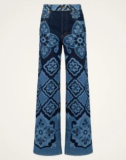 La DoubleJ Denim|Pantaloni E Shorts<Better Than Your Boyfriend JeansPartenope Navy in Denim