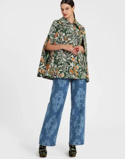 La DoubleJ Denim|Pantaloni E Shorts<Better Than Your Boyfriend's JeansBast Blue in Laser-Printed Denim