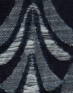 La DoubleJ Denim|Pantaloni E Shorts<Better Than Your Boyfriend's JeansPapyrus Navy in Jacquard Denim
