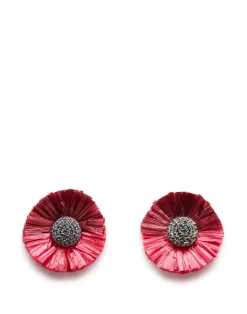 La DoubleJ Bijoux|Accessories<Big Bang EarringsMulticolor Ocra in Brass