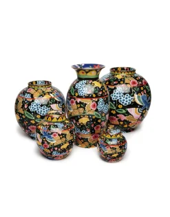 La DoubleJ Vasi|Home Décor<Big Bubble VaseColombo Nero in Porcelain