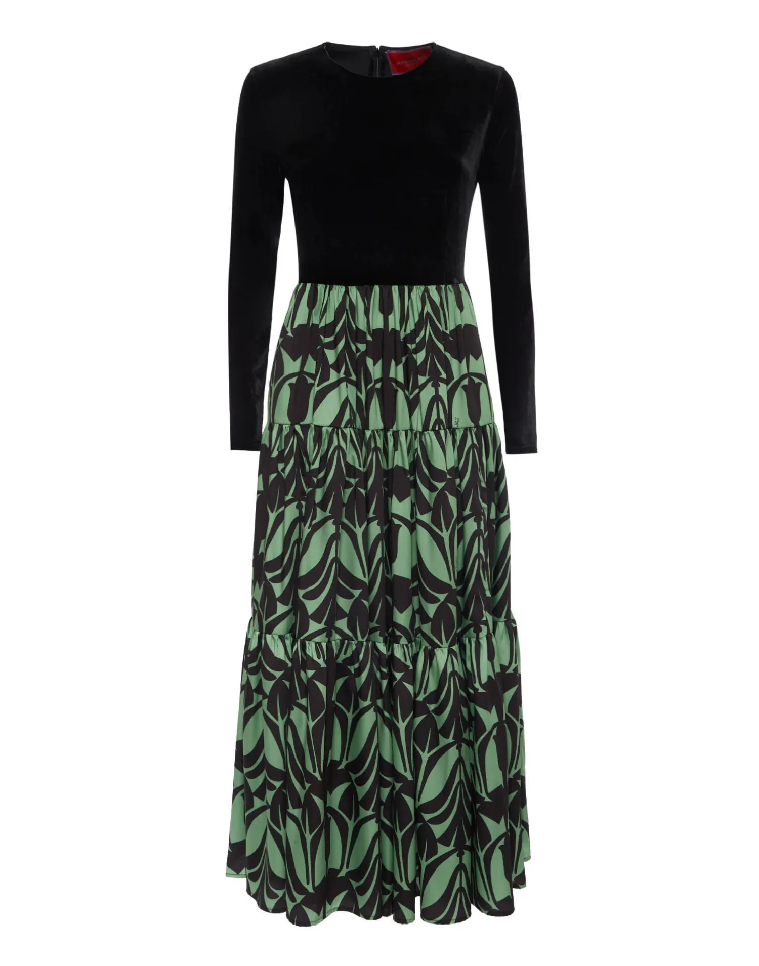 La DoubleJ Vestiti<Big DressPapyrus Green in Twill