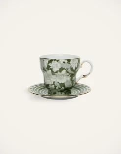 La DoubleJ Set Da Te E Caffe|Tavola<Big Mama Cup And SaucerLilium Avorio in Porcelain