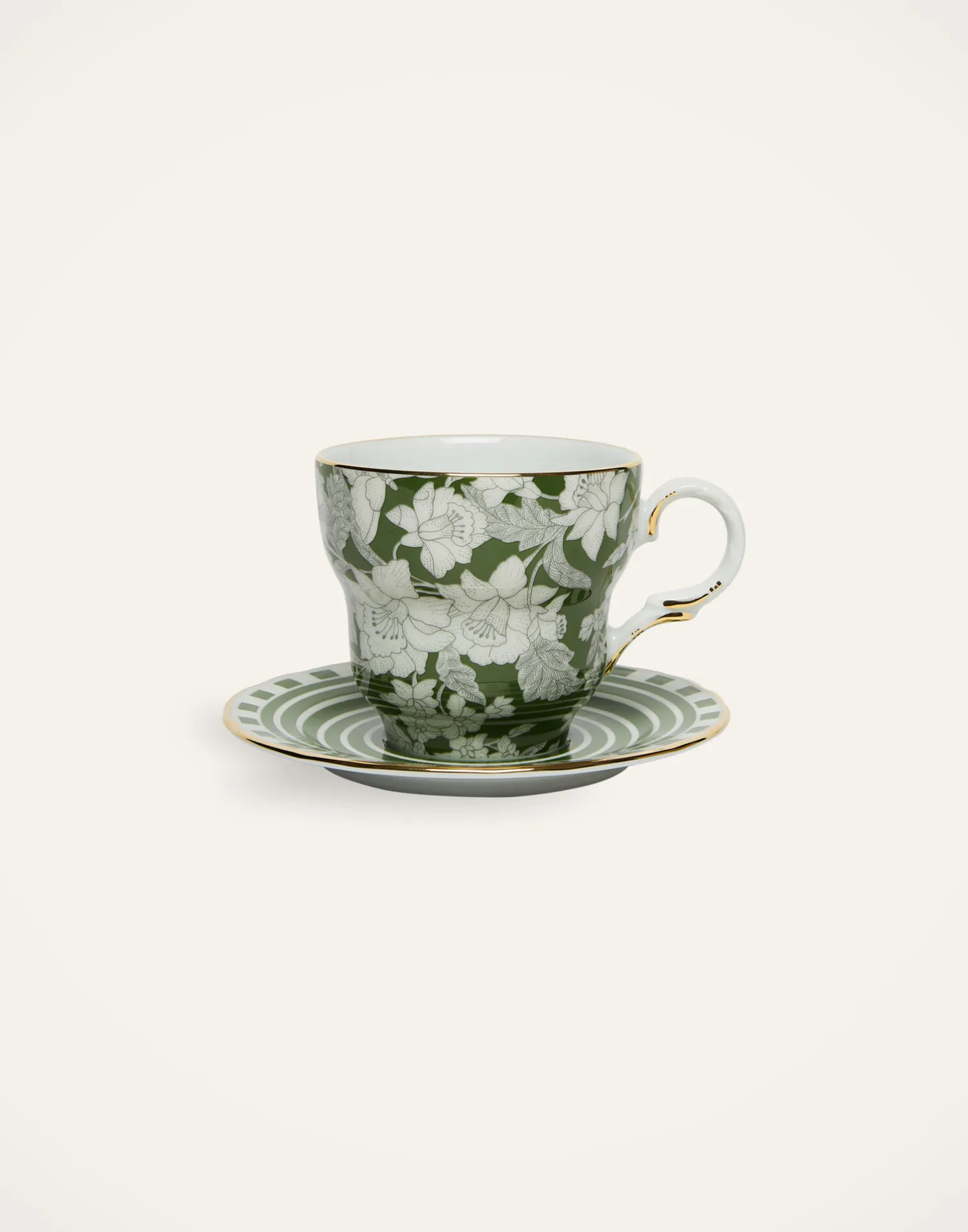 La DoubleJ Set Da Te E Caffe|Tavola<Big Mama Cup And SaucerLilium Avorio in Porcelain