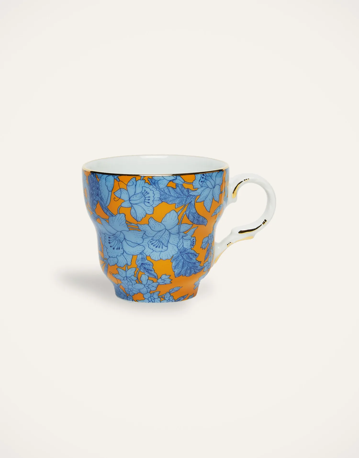 La DoubleJ Set Da Te E Caffe|Tavola<Big Mama Cup And SaucerLilium Zafferano in Porcelain