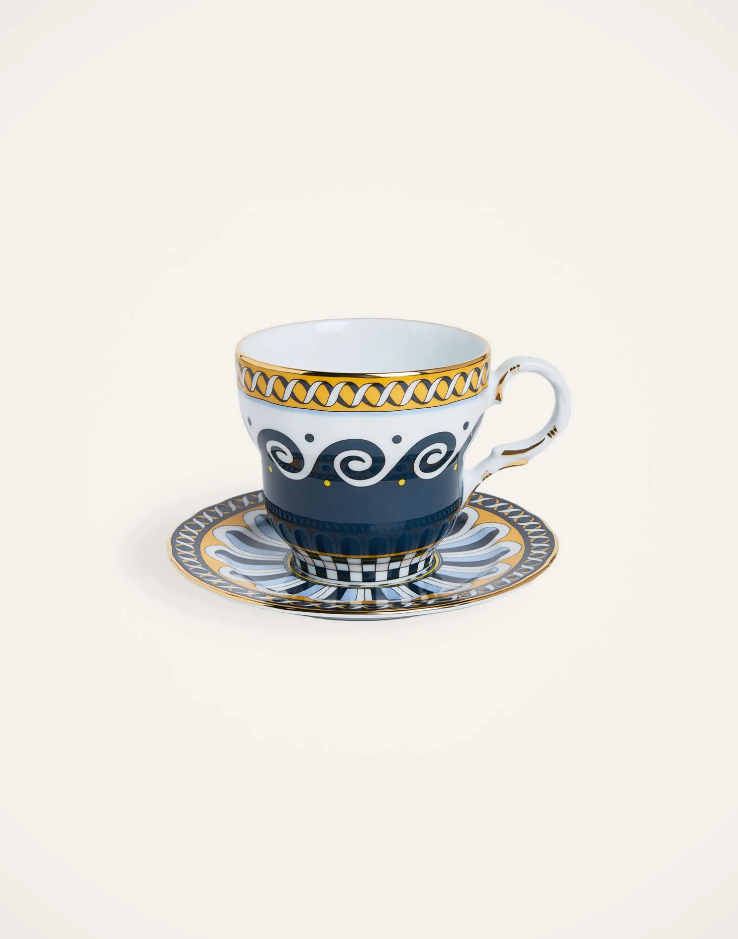 La DoubleJ Set Da Te E Caffe|Tavola<Big Mama Cup And SaucerOdysseus in Porcelain