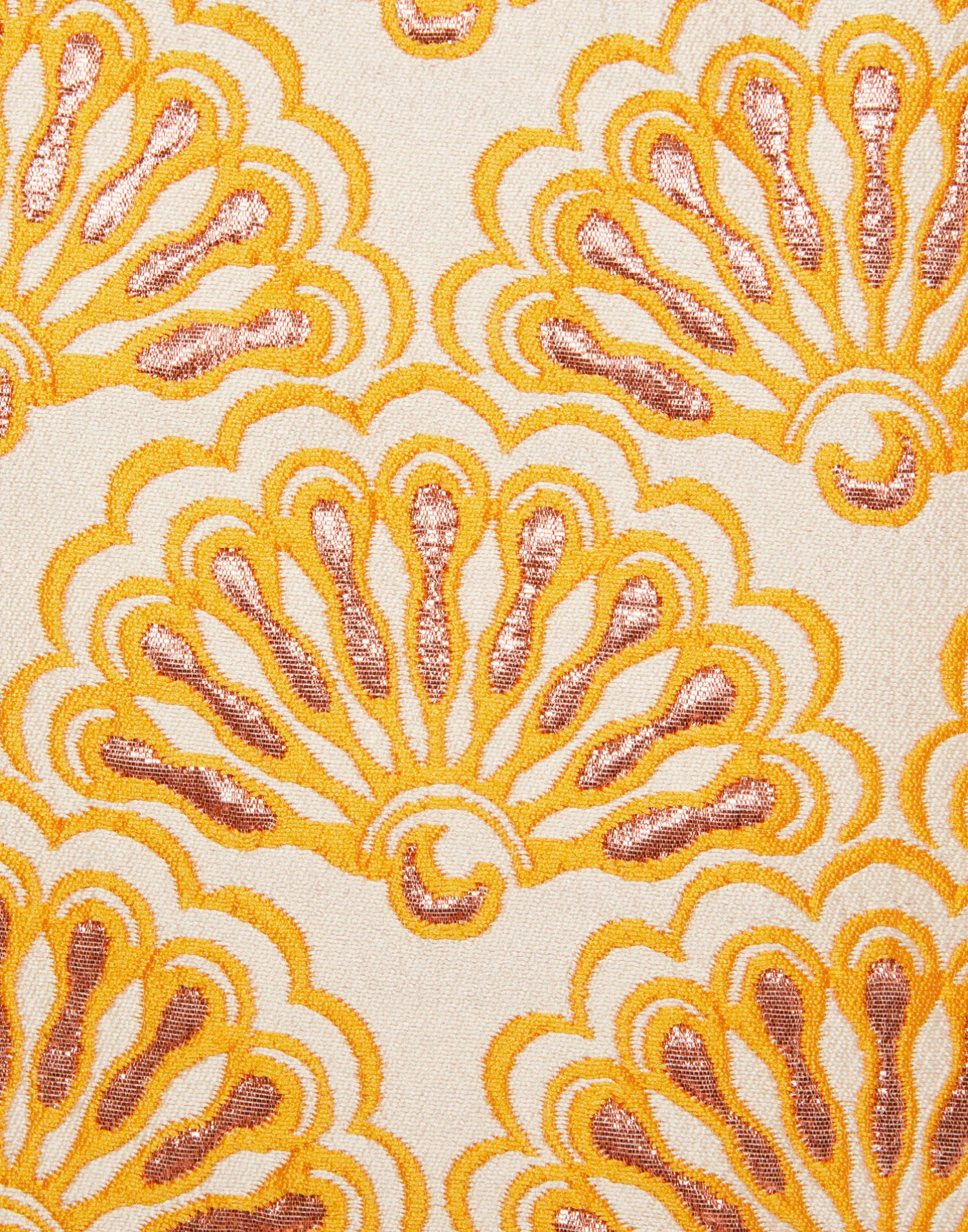 La DoubleJ Capispalla<Bijoux JacketFans Gold in Jacquard With Tassels