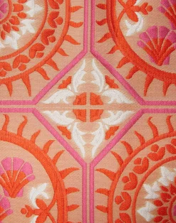 La DoubleJ Capispalla<Bijoux JacketSun Orange in Jacquard  With Tassels