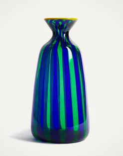La DoubleJ Vasi|Home Décor<Bottiglia Vase (Smooth)Blu/Verde in Glass