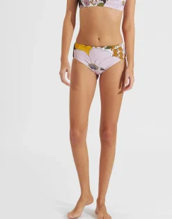La DoubleJ Moda Mare<Boy BriefBig Flower Rose in Piquet Lycra