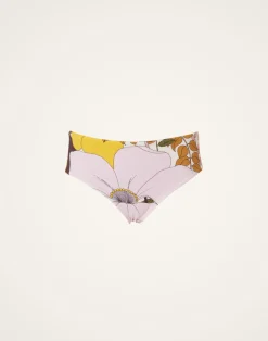 La DoubleJ Moda Mare<Boy BriefBig Flower Rose in Piquet Lycra