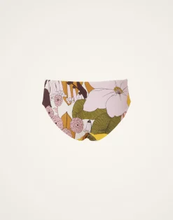 La DoubleJ Moda Mare<Boy BriefBig Flower Rose in Piquet Lycra