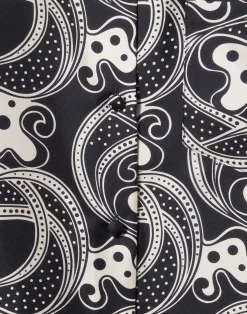 La DoubleJ Camicie E Top<Boy ShirtAperol Black & White in Silk Twill