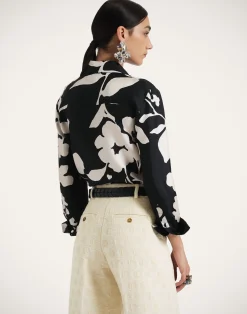 La DoubleJ Camicie E Top<Boy ShirtWinter Jasmine in Twill Silk