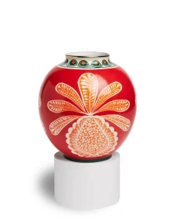 La DoubleJ Vasi|Home Décor<Bubble VaseBig Pineapple Bordeaux in Porcelain