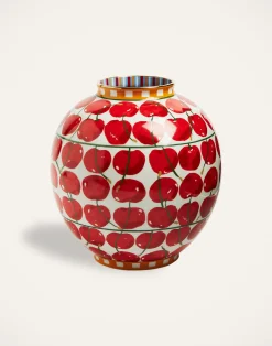 La DoubleJ Vasi|Home Décor<Bubble VaseCherries Avorio in Porcelain