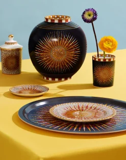 La DoubleJ Vasi|Home Décor<Bubble VaseSunrays Midnight in Porcelain