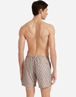 La DoubleJ Moda Mare<Bulldog Drawcord Swim ShortsWhitsun White Sand in Recycled Polyester