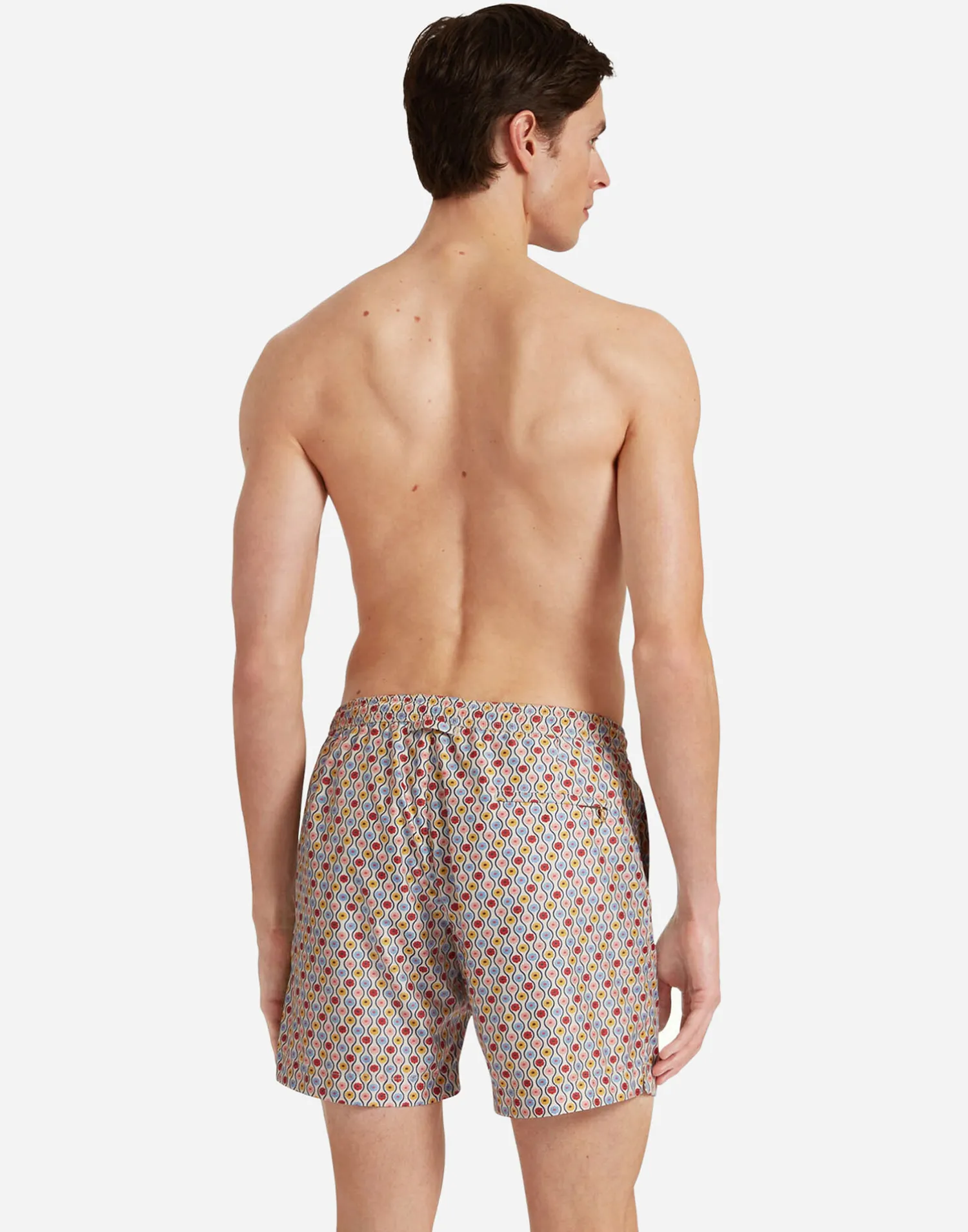 La DoubleJ Moda Mare<Bulldog Drawcord Swim ShortsWhitsun White Sand in Recycled Polyester