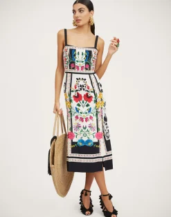 La DoubleJ Vestiti<Buy Me A Martini DressPlaza Plac&eacute;e Ivory in Envers Satin