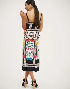 La DoubleJ Vestiti<Buy Me A Martini DressPlaza Plac&eacute;e Ivory in Envers Satin