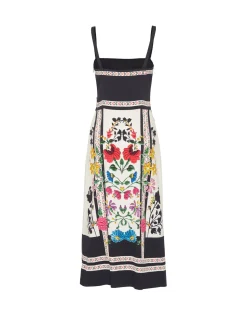 La DoubleJ Vestiti<Buy Me A Martini DressPlaza Placée Ivory in Envers Satin