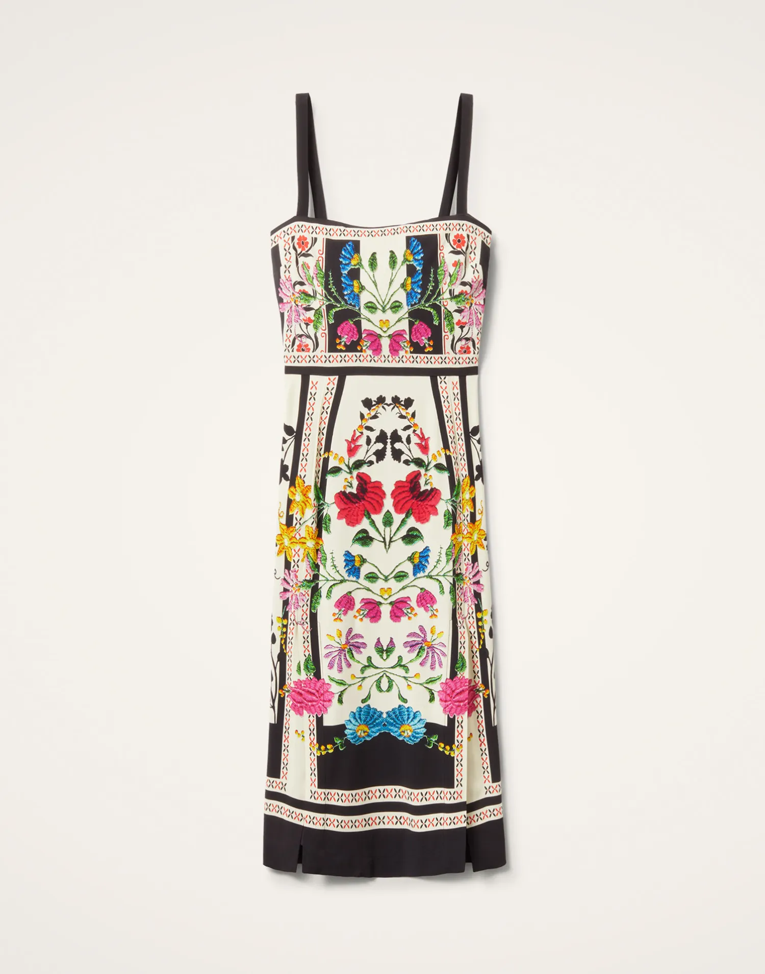 La DoubleJ Vestiti<Buy Me A Martini DressPlaza Placée Ivory in Envers Satin
