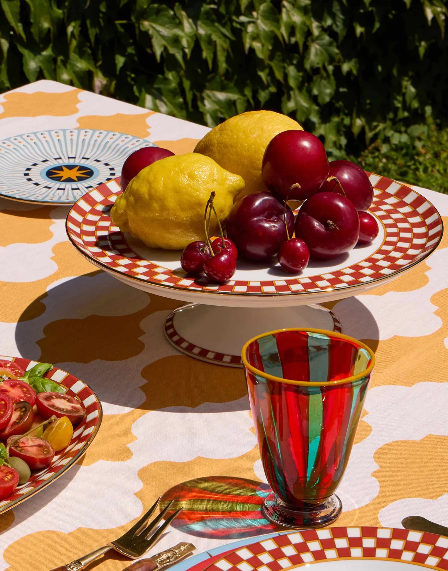 La DoubleJ Accessori Per La Tavola|Tavola<Cake StandApollo Brick in Porcelain
