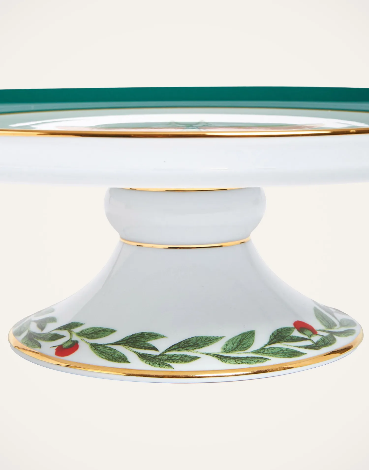 La DoubleJ Accessori Per La Tavola|Tavola<Cake StandLibellula Green in Porcelain