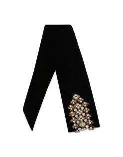 La DoubleJ Accessories|Piccoli Accessori<Caterina BeltSolid Black in Velvet