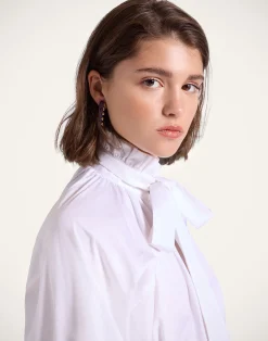 La DoubleJ Camicie E Top<Cerere BlouseSolid White in Tailor Poplin
