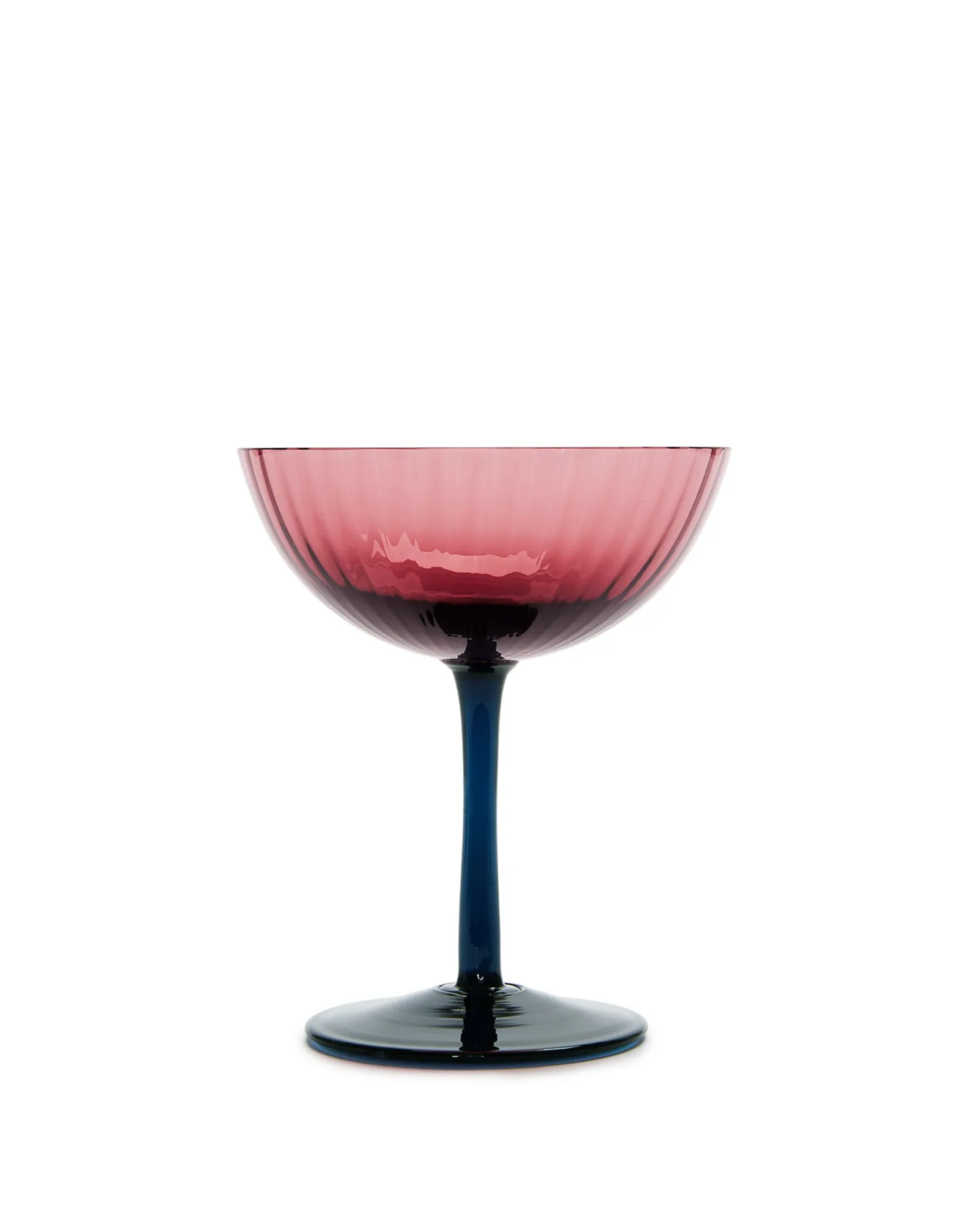 La DoubleJ Bicchieri|Vetro<Champagne Coupe Set of 2Viola in Glass