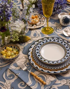 La DoubleJ Piatti|Tavola<Charger PlatePoseidon in Porcelain