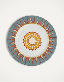 La DoubleJ Piatti|Tavola<Charger PlateRa Sky Blue in Porcelain